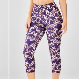 Fabletics high waisted crop leggings